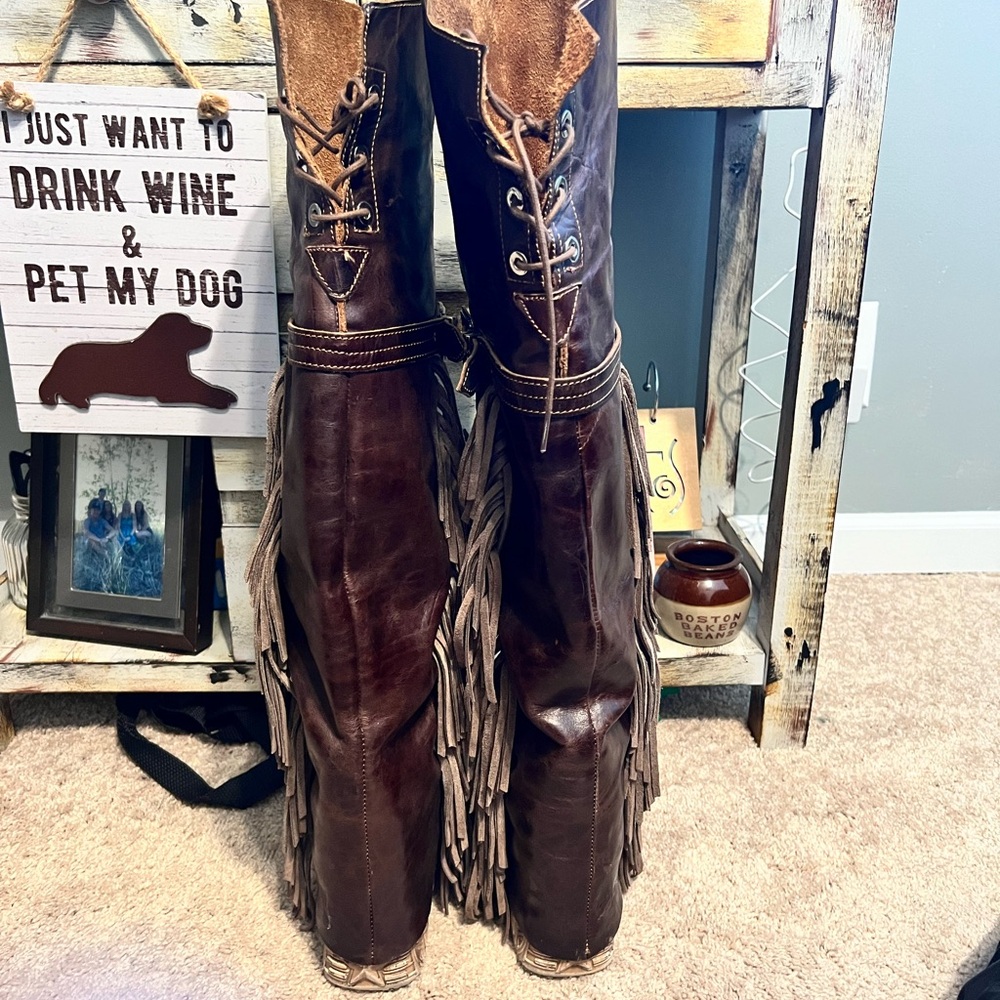 Drifter tall mocc boots